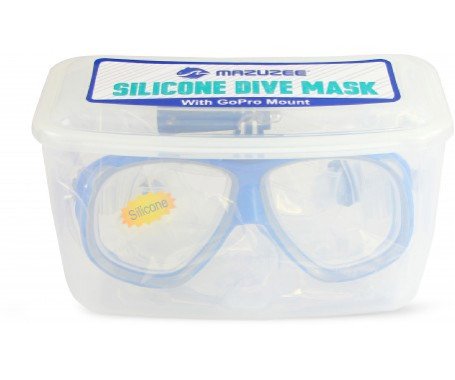 AQUA MARINE - Silicone Dive Mask (With GoPro Mount)
